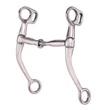 Hilason Tack Stainless Steel Training Horse Bit Snaffle Mouth