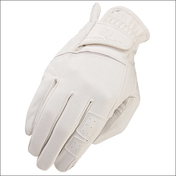 Heritage Gpx Show H. Riding Equestrian Glove Leather White by Hilason – Cowboy and equestrian accessories