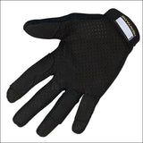 Heriatge Summer Trainer Horse Riding Equestrian Glove Leather Black