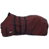 81" Tough-1 Storm Buster Belly Wrap West Coast Horse Blanket Burgundy