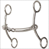 Classic Equine Goosetree Simplicity Bit Snaffle W/Chain Middle Mouthpiece