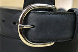 26 In Hilason Classic Western Leather Mens Womens Belt Black