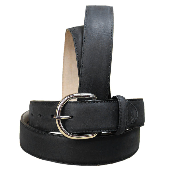 26 In Hilason Western Leather men's women's Belt Black - Uhorse