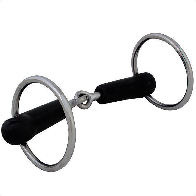 Hilason Stainless Steel Ring 5-1/2" Rubber Joint Mouth