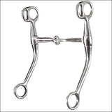 Hilason Stainless Steel Curb Horse Bit Melbourne Iron Trainning Snaffle Mouth