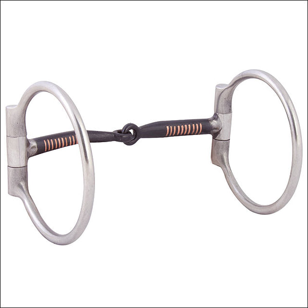 HILASON 5 In Mouth Snaffle Bit With Stainless Steel Eggbutt - Uhorse