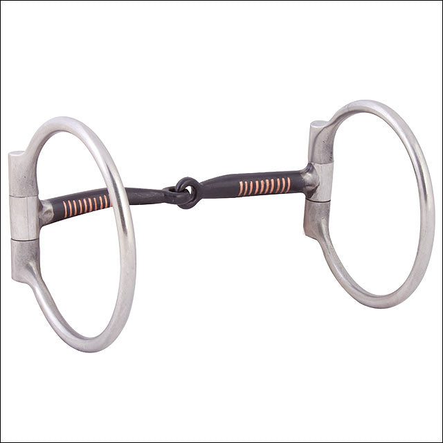 HILASON 5 In Mouth Snaffle Bit With Stainless Steel Eggbutt - Uhorse