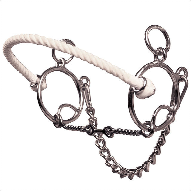 Professional Choice Brittany Pozzi Three Piece Twisted Wire Horse Bit