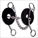 Professional Choice Brittany Pozzi Three Piece Smooth Snaffle Horse Mouth Bit
