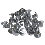 Hilason Western Horse Saddle Tack Chicago Screw Aluminium 1/4" - Uhorse