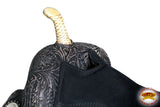 Flex Tree W. H. Saddle American Leather Trail Barrel By Hilason –