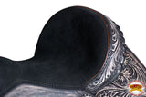 Flex Tree W. H. Saddle American Leather Trail Barrel By Hilason –