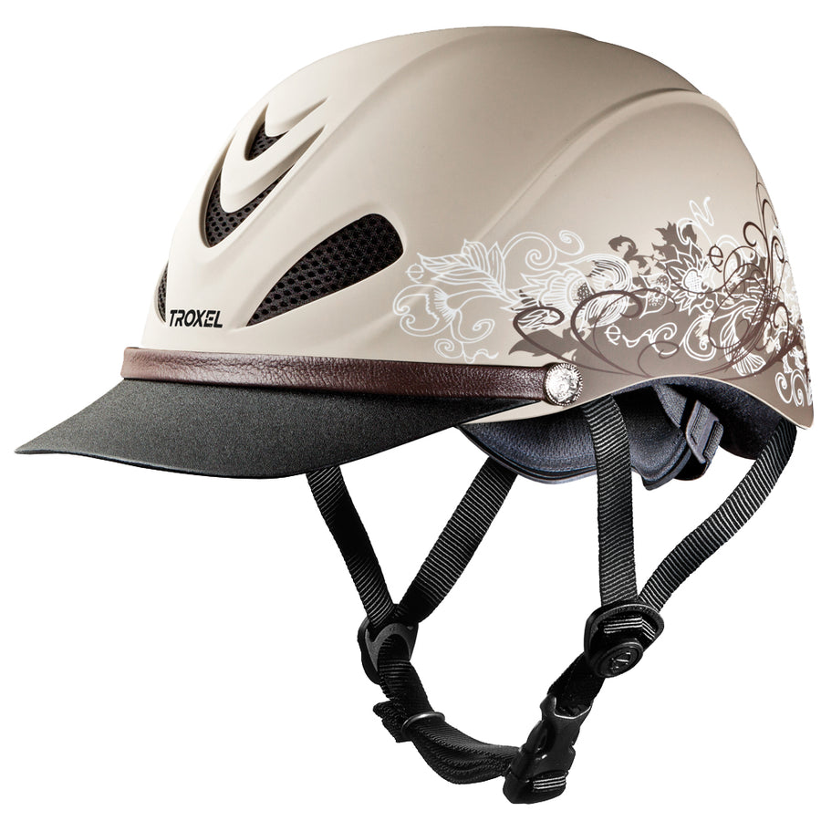 Medium Troxel Traildust Dakota Maximum Vented Western Trail Riding Helmet - Uhorse