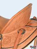 Hilason Western Horse Wade Saddle American Leather Ranch Roping Tan