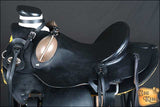 Western Horse Wade Saddle American Leather Ranch Roping Black