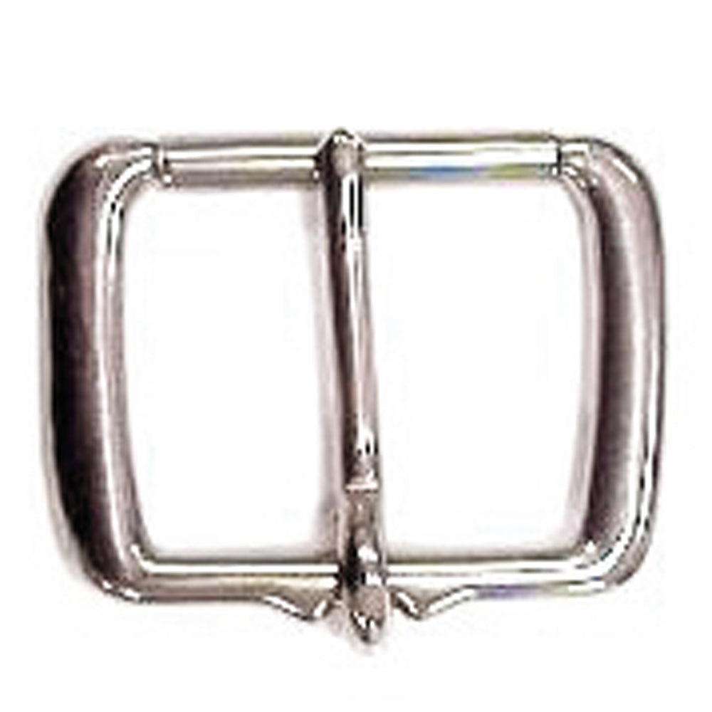 1-3/4" Stainless Steel Back Cinch Horse Tack Flat Buckle W/Roller 16 Pcs.