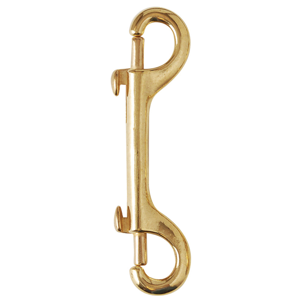 4 Horse Tack Hardware Solid Brass Double End Snap Hook – Hilason