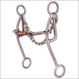 7 1/2" Classic Equine Horse Shank Dogbone Snaffle Mouth Bit