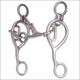 6 1/2" Classic Equine Horse Shank O Ring Snaffle Mouth Bit