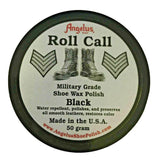 50 Gram Angelus Roll Call Military Shoe Polish Black