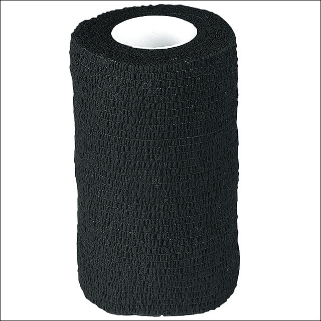 8 Feet Horze Equi-Flex Horse Self Adhesive Bandage Black - Uhorse