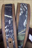 46 Inch M&F Western Tack Nocona Mossy Oak Brown Leather Mens Belt