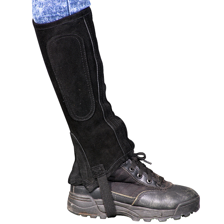 Small Shires Equestrian Children Suede Half Chaps Elastic Calf Strap by Hilason – Cowboy and equestrian accessories