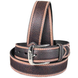 Western Leather Belt Ariat Men Deisel Brown Rowdy 32-46 Ines