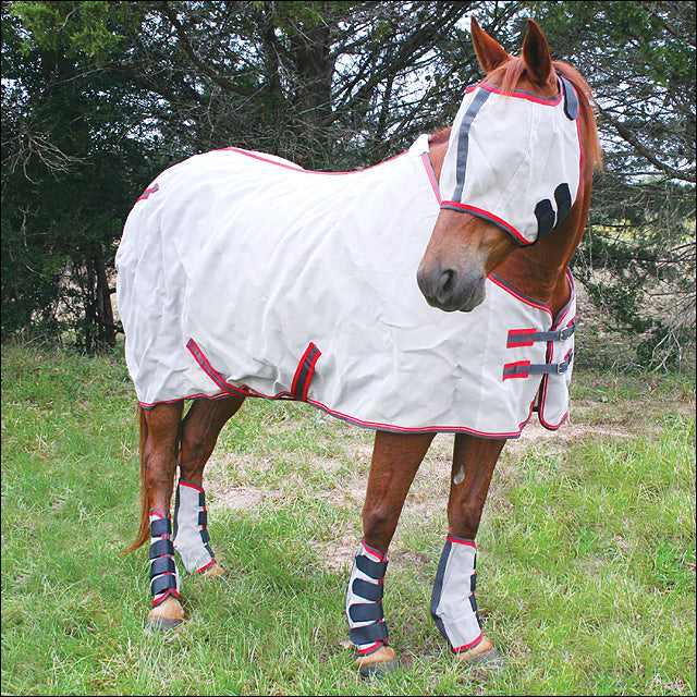 84" Reinsman Soft Trim Fleece Elastic Lightweight Horse Fly Sheet
