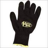 Medium Cactus Ropes Western Horse Tack Cotton Roping Glove Black