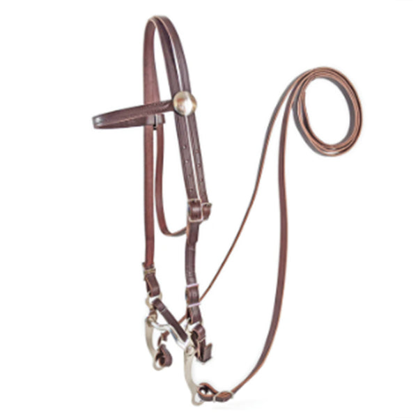 5/8" poly Bridle 225 W/Reins - Uhorse