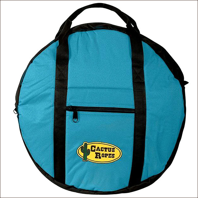 20X11X11 Cactus Ropes W. Padded Polyster Triple Rope Bag Turquoise – by Hilason – Cowboy and equestrian accessories