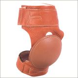 Cactus Ropes Western Soft Leather Horse Leg Skid Boots Pair Rubber Cup