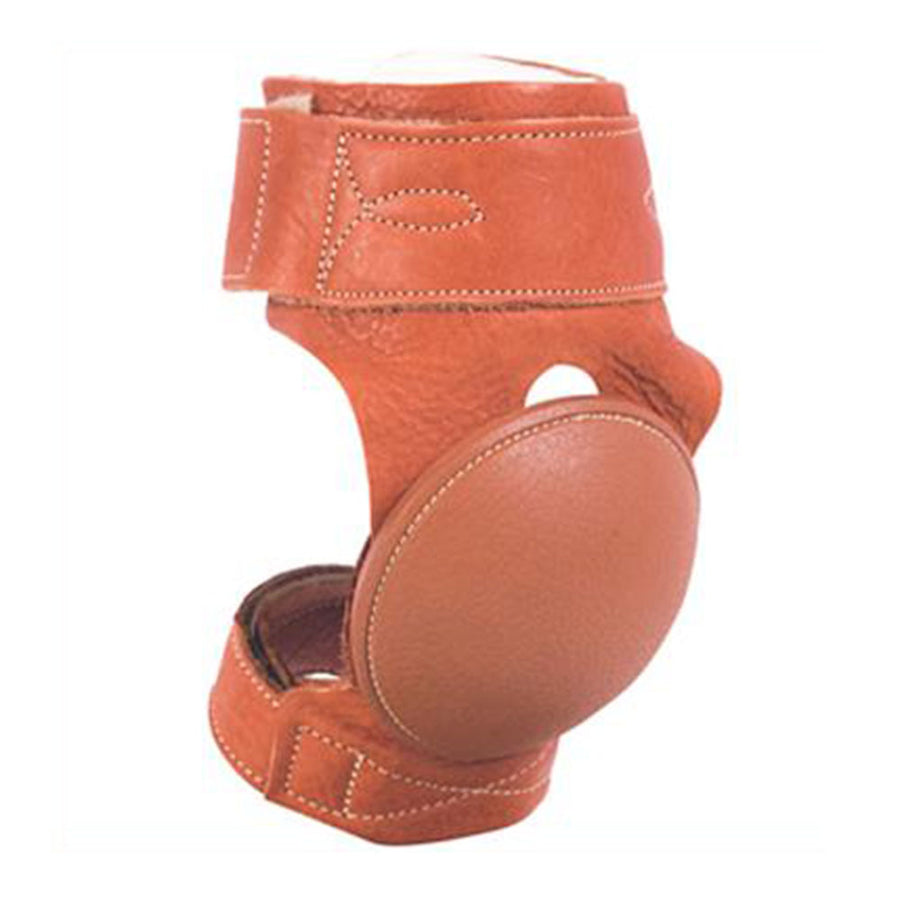 Cactus Ropes W. Soft Leather H. Leg Skid Boots Pair Rubber Cup – by Hilason – Cowboy and equestrian accessories