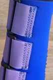 Medium Hilason Western Horse Tack 4 In 1 Leg Combo Boots Blue