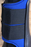 Medium Hilason Western Horse Tack Protective Pvc Ankle Leg Boot Blue