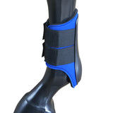Medium Hilason W. H. Tk. Protective Pvc Ankle Leg Boot Blue by Hilason – Cowboy and equestrian accessories