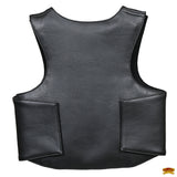 Hilason Kids Junior Youth Bull Riding Pro Rodeo Leather Protective Vest