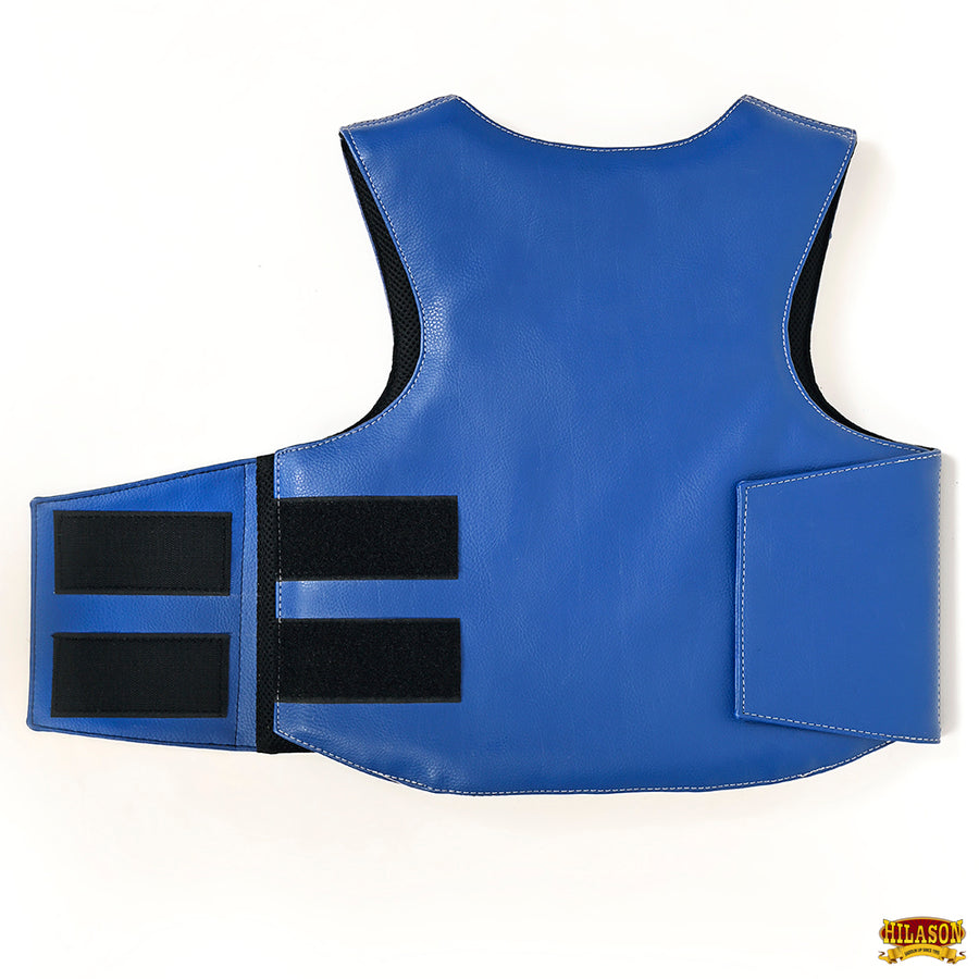 Hilason Kids Junior Youth Bull Riding Pro Rodeo Leather Protective Vest