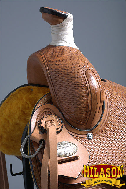 HILASON Western Horse Saddle American Leather Ranch Roping Cowboy | Hand Tooled Wade & For Horses