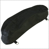 Hilason Western Tack Horse Saddle Cantle Bag 600D Nylon-Black