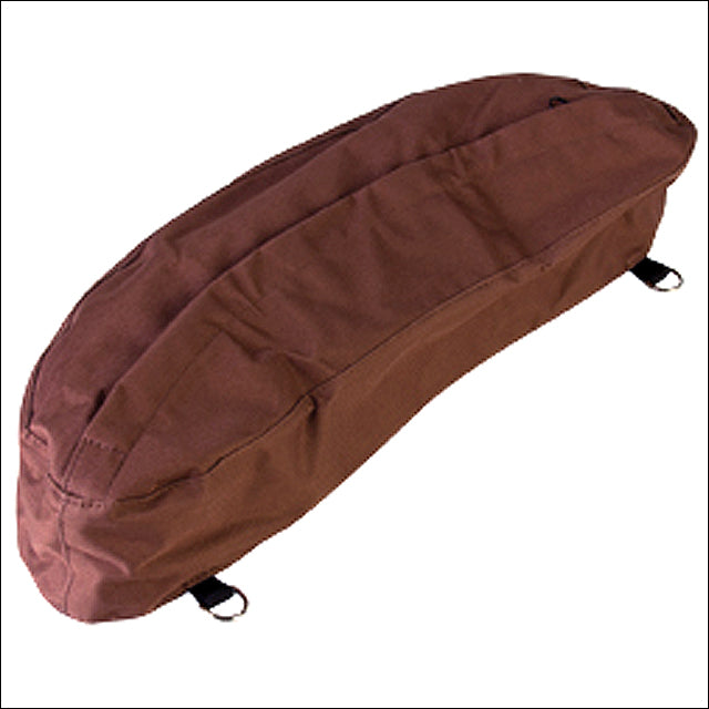 Brown canvas saddle cover - Uhorse