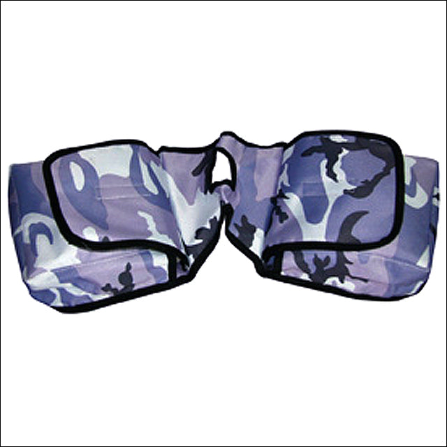 Purple camouflage nylon saddle blanket roll - Hilason