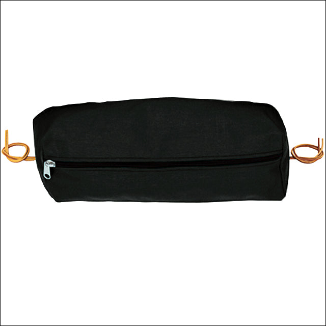 Large Horse Tack Rectangular Nylon Saddle Cantle Bag Black - Uhorse