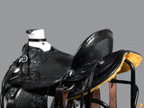 Western Horse Wade Saddle American Leather Ranch Roping Black Hilason