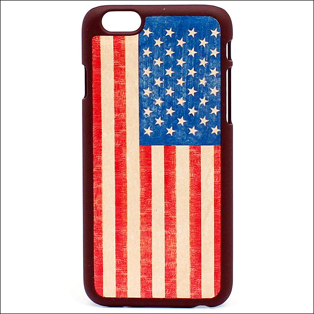 M&F Western Acrylic Cell Phone Cover Iphone 6 Plus Usa Flag Red White