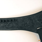 40 In Hilason Western Right Hand Gun Holster Rig 44/45 Cal Leather Cowboy