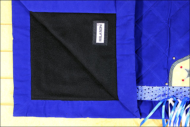 Csb236 Hilason Western Show Barrel Racing Rodeo Saddle Blanket Pad Navy Blue