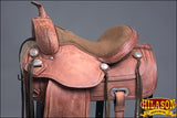 Western Horse Saddle American Leather Treeless Trail Pleasure Hilason