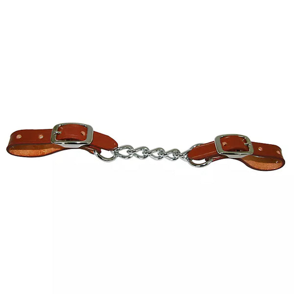 Leather hobbles with chain connector and buckles - Uhorse